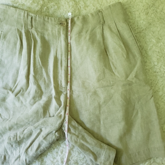 vintage paul harris design • linen shorts - Picture 6 of 10